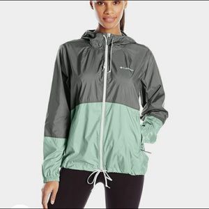 Columbia Flash Forward Windbreaker mint green/grey